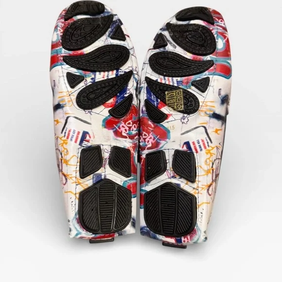 ROBERT GRAHAM
Haryanto Printed Leather Driving Loafers Size 11.5 - Picture 3 of 15